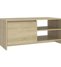 Couchtisch Sonoma-Eiche 102x50x45 cm Holzwerkstoff