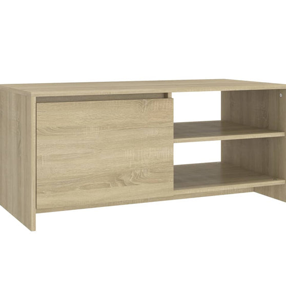 Couchtisch Sonoma-Eiche 102x50x45 cm Holzwerkstoff