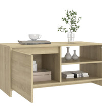 Couchtisch Sonoma-Eiche 102x50x45 cm Holzwerkstoff