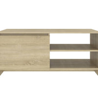 Couchtisch Sonoma-Eiche 102x50x45 cm Holzwerkstoff