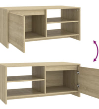 Couchtisch Sonoma-Eiche 102x50x45 cm Holzwerkstoff