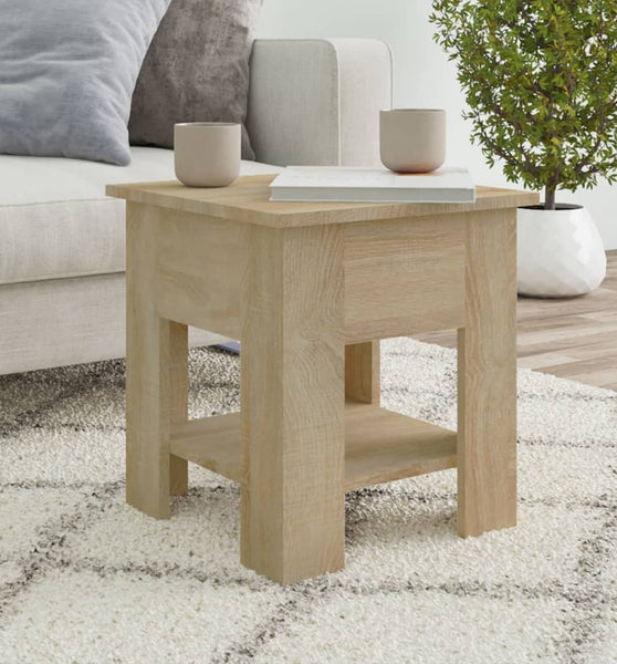 Couchtisch Sonoma-Eiche 40x40x42 cm Holzwerkstoff