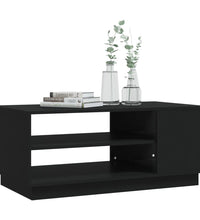 Couchtisch Schwarz 102x55x43 cm Holzwerkstoff