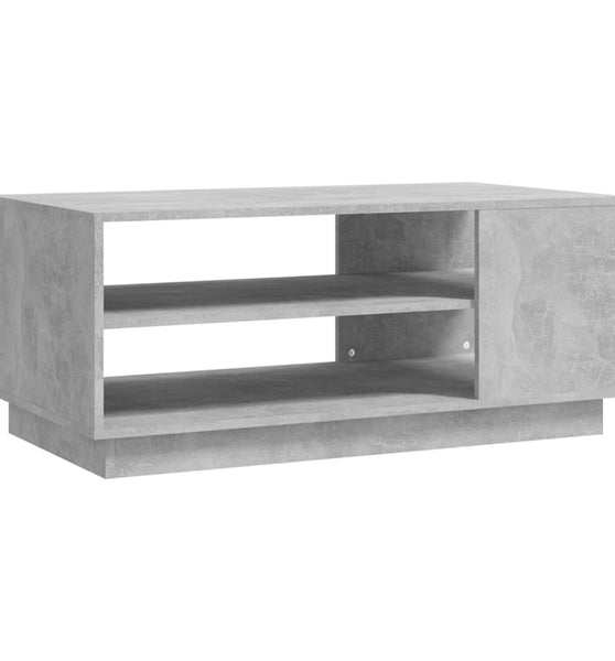 Couchtisch Betongrau 102x55x43 cm Holzwerkstoff