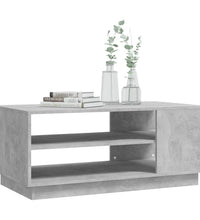 Couchtisch Betongrau 102x55x43 cm Holzwerkstoff