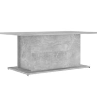 Couchtisch Betongrau 102x55,5x40 cm Holzwerkstoff