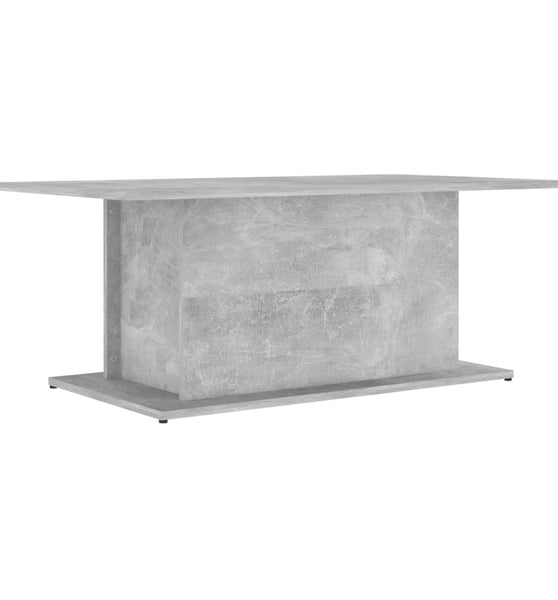 Couchtisch Betongrau 102x55,5x40 cm Holzwerkstoff