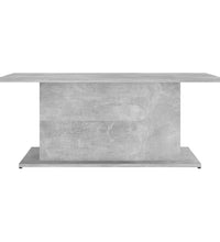 Couchtisch Betongrau 102x55,5x40 cm Holzwerkstoff