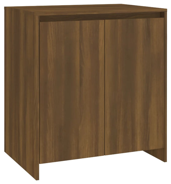 Sideboard Braun Eichen-Optik 70x41x75 cm Holzwerkstoff