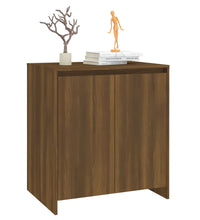 Sideboard Braun Eichen-Optik 70x41x75 cm Holzwerkstoff