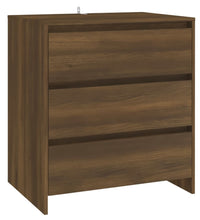 Sideboard Braun Eichen-Optik 70x41x75 cm Holzwerkstoff