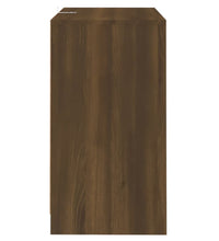 Sideboard Braun Eichen-Optik 70x41x75 cm Holzwerkstoff