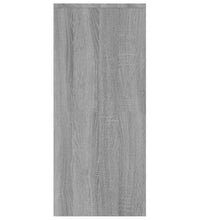 Sideboard Grau Sonoma 102x33x75 cm Holzwerkstoff