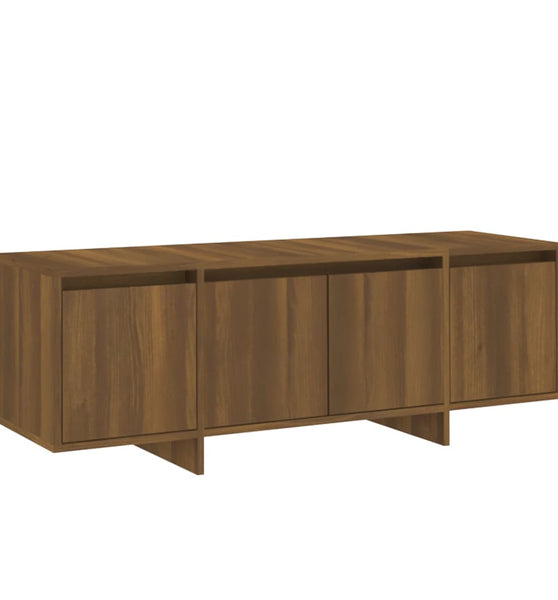 TV-Schrank Braun Eichen-Optik 120x30x40,5 cm Holzwerkstoff