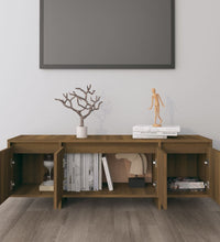 TV-Schrank Braun Eichen-Optik 120x30x40,5 cm Holzwerkstoff