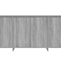 Sideboard Grau Sonoma 135x41x75 cm Holzwerkstoff