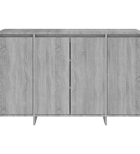 Sideboard Grau Sonoma 120x41x75 cm Holzwerkstoff