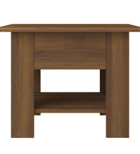 Couchtisch Braun Eichen-Optik 55x55x42 cm Holzwerkstoff