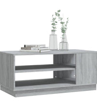 Couchtisch Grau Sonoma 102x55x43 cm Holzwerkstoff