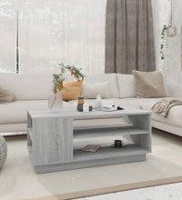 Couchtisch Grau Sonoma 102x55x43 cm Holzwerkstoff