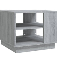 Couchtisch Grau Sonoma 55x55x43 cm Holzwerkstoff