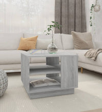 Couchtisch Grau Sonoma 55x55x43 cm Holzwerkstoff