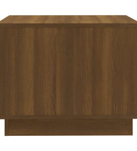 Couchtisch Braun Eichen-Optik 55x55x43 cm Holzwerkstoff