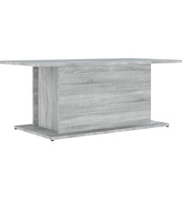 Couchtisch Grau Sonoma 102x55,5x40 cm Holzwerkstoff