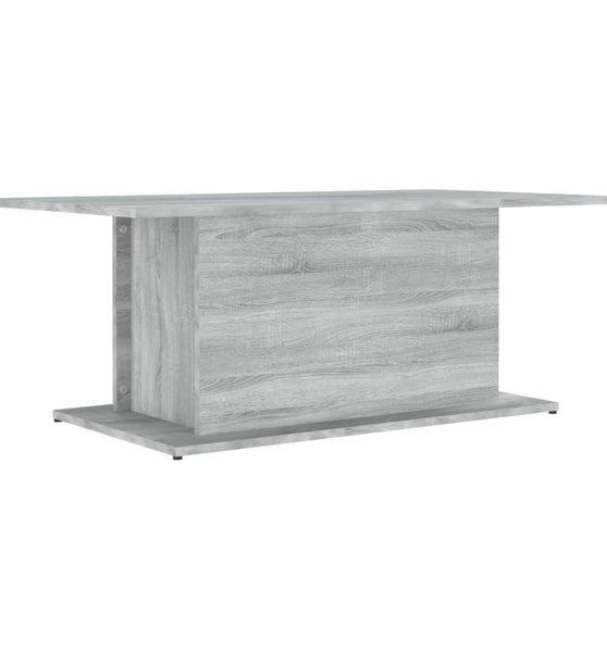 Couchtisch Grau Sonoma 102x55,5x40 cm Holzwerkstoff