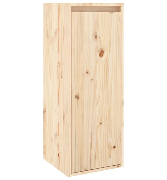 Wandschrank 30x30x80 cm Massivholz Kiefer