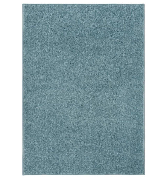 Teppich Kurzflor 120x170 cm Blau