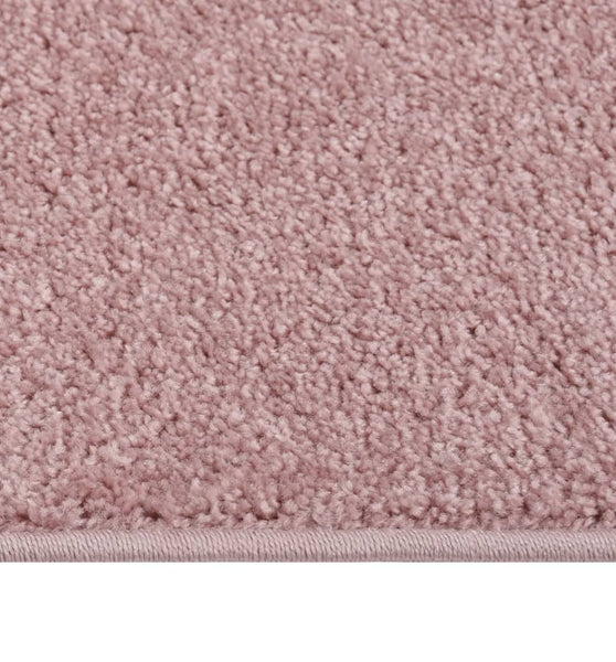 Teppich Kurzflor 140x200 cm Rosa