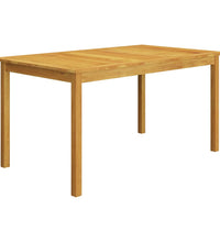 7-tlg. Garten-Essgruppe mit Kissen Braun