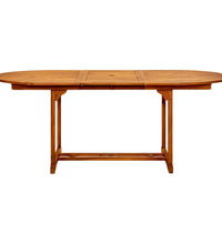 7-tlg. Garten-Essgruppe mit Kissen Braun