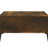 Couchtisch Räuchereiche 60x60x30 cm Holzwerkstoff