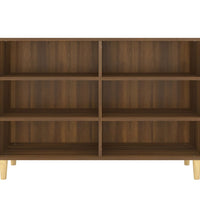 Sideboard Braun Eichen-Optik 103,5x35x70 cm Holzwerkstoff