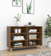 Sideboard Braun Eichen-Optik 103,5x35x70 cm Holzwerkstoff