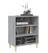 Sideboard Grau Sonoma 57x35x70 cm Holzwerkstoff