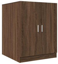 Waschmaschinenschrank Braun Eichen-Optik 71x71,5x91,5 cm