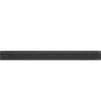 Hochbeet Pulverbeschichteter Stahl 440x80x36 cm Anthrazit