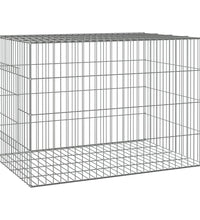 Kaninchenkäfig 78x54x54 cm Verzinktes Eisen