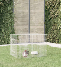 Kaninchenkäfig 78x54x54 cm Verzinktes Eisen