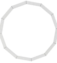 Freilaufgehege 12-teilig 54x60 cm Verzinktes Eisen