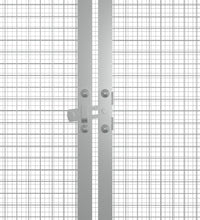 Hühnerkäfig Anthrazit 200x91x100 cm Verzinkter Stahl