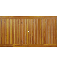 7-tlg. Garten-Essgruppe Massivholz Akazie