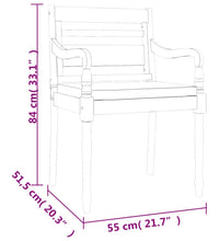 5-tlg. Garten-Essgruppe mit Kissen Massivholz Teak