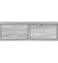 Wandschrank Grau Sonoma 60x26x18,5 cm Holzwerkstoff