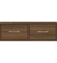 Wandschrank Braun Eichen-Optik 60x26x18,5 cm Holzwerkstoff