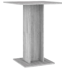 Bistrotisch Grau Sonoma 60x60x75 cm Holzwerkstoff