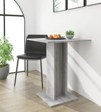 Bistrotisch Grau Sonoma 60x60x75 cm Holzwerkstoff